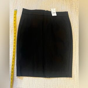 JCrew black pencil skirt